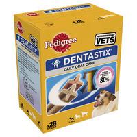 pedigree dentastix dog treats small 28pk