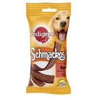 pedigree schmackos dog treats with beef 10pk