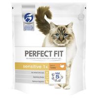 Perfect Fit Complete Dry Cat Food Sensitive 1+ Turkey 750g