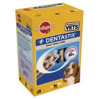 pedigree dentastix dog treats medium 28pk