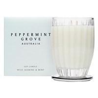 peppermint grove australia large soy candle wild jasmine ampamp mint 3 ...