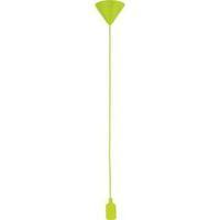 Pendant light E27 60 W Renkforce Plainly HG-024A Green