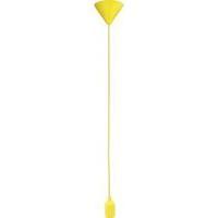 pendant light e27 60 w renkforce plainly hg 024a yellow