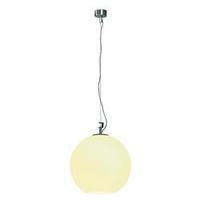 Pendant light Energy-saving bulb E27 75 W SLV Big Sun 133581 Chrome, White