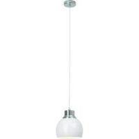 Pendant light Energy-saving bulb E27 53 W Brilliant Ina 07770/05 White