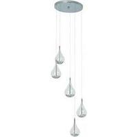 pendant light hv halogen g4 100 w brilliant maira g1477315 chrome tran ...