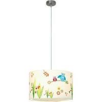 pendant light e27 53 w brilliant birds white multi coloured