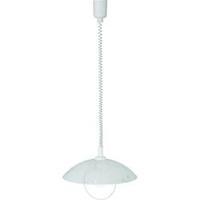 Pendant light HV halogen, Light bulb E27 60 W Brilliant Bona 10578/05 White