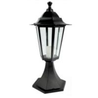 Pedestal Lantern - Black