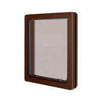 petmate large dog door brown