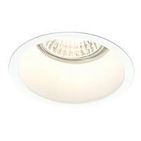 peake 50w gu10 anti glare downlight gloss white 85119