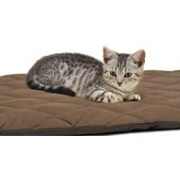 petlife flectabed q thermal pet bedding for dog cat 37 x 28 inch brown