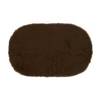 petlife vetbed original for dog cat oval 21 inch brown