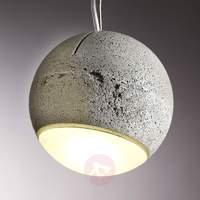 Pendant light TRABANT 16 cm with a matt lens