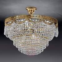 PEGASO 24-carat crystal ceiling light