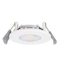 performa 3 in 1 white gloss led fixed downlight 85 w