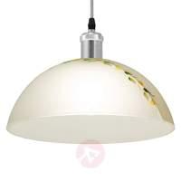 Pendant light Amilia w. opal glass lampshade