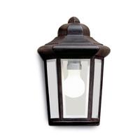 Perseo Outdoor 1 Light Aluminium Flush Wall Lantern