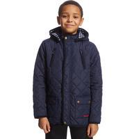 Peter Storm Boys\' Wade Quilted Jacket, Navy