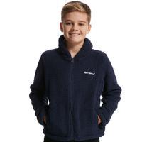 peter storm boys teddy hooded fleece navy