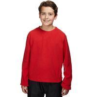 Peter Storm Kids\' Unisex Coniston Crew Neck Fleece, Red