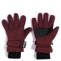 peter storm kids microfibre waterproof gloves red red