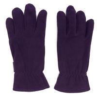 peter storm thinsulate double fleece gloves purple purple