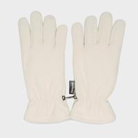 Peter Storm Thinsulate Double Fleece Gloves - White, White