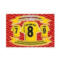 Personalised Football Shirt Laptray