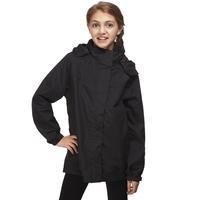 peter storm girls ii wendy waterproof jacket black