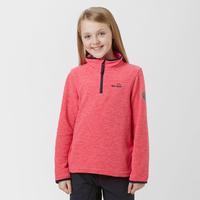 Peter Storm Girl\'s Marley Half-Zip Fleece, Pink