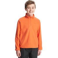 peter storm kids coniston half zip fleece orange