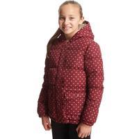 peter storm girls ellen baffled jacket purple