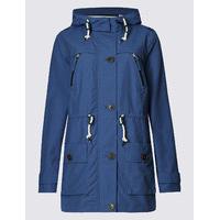 Per Una Cotton Rich Anorak with Stormwear