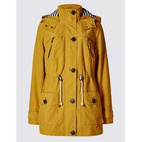 Per Una Cotton Rich Anorak with Stormwear