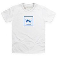 periodic pure dubnium kids t shirt