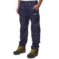 peter storm kids unisex packable pants navy