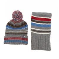 peter storm kids hat and scarf set multi multi