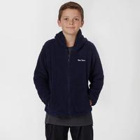 peter storm kids teddy full zip fleece blue blue