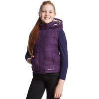 peter storm girls daily gilet purple purple