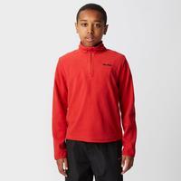 peter storm boys coniston ii half zip fleece red red