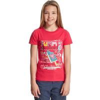 Peter Storm Girls\' Summer Festival T-Shirt - Red, Red