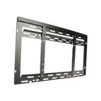 peerless av ultra thin flat video wall mount for 40 50 displays black