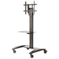 Peerless-AV Trolley For 32 - 75 Flat Panel, Height adjustable w/ Shelf