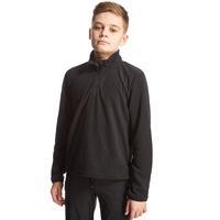 peter storm boys coniston half zip fleece black