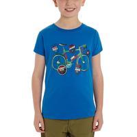 peter storm boys road bike tee blue