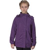 peter storm girls waterproof jacket purple