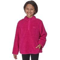 Peter Storm Girls\' Teddy Half-Zip Fleece, Pink