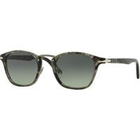 persol po3110s 102071 striped greydark gray faded