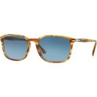 persol po3158s 1050q8 brown striped yellowazure gradient